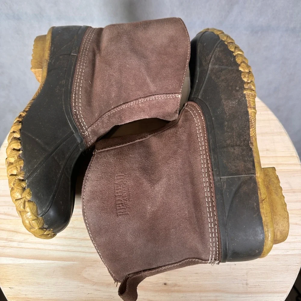 RedHead ASC II Duck Boots Mens Size 11 Brown Good Thinsulate Insulated Pull On